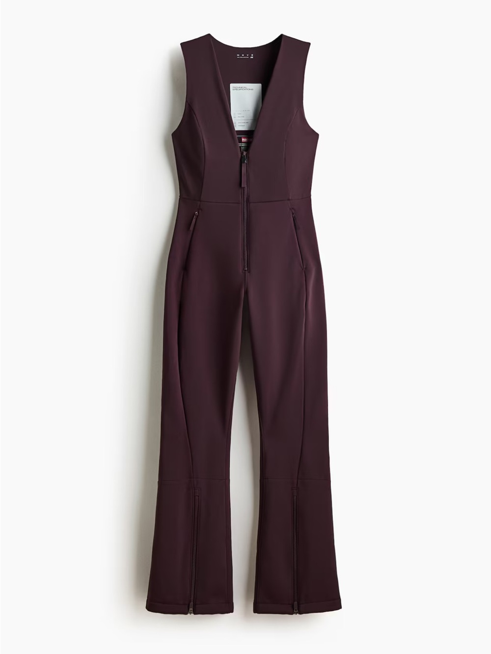 H&M BRUSHED-INSIDE SKI BIB PANTS